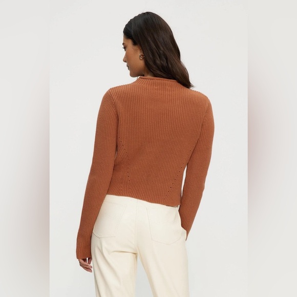 NWT Kuwalla Knitted Slim Fit Sweater 'Coconut Shell' - Picture 2 of 4